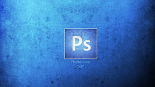 Photoshop logo, minimalism, Photoshop, logo