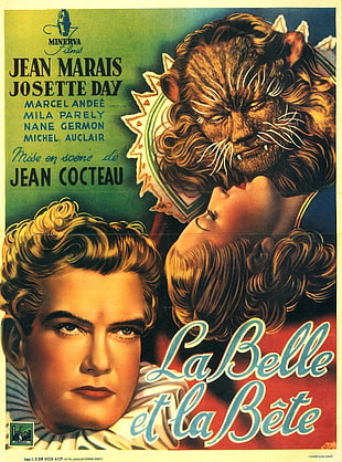 La Belle et la Bete by Jean Cocteau book, Beauty and the Beast, Jean Cocteau, Film posters, La Belle et la Bête HD wallpaper
