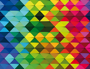 assorted colored papers HD wallpaper