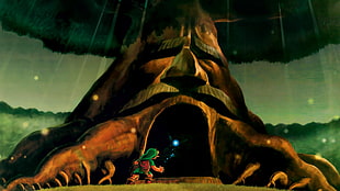 Legend of Zelda digital wallpaper, The Legend of Zelda, Link, navi HD wallpaper