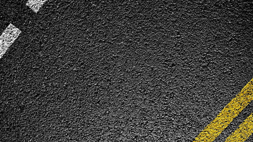 close up photo of concrete road HD wallpaper
