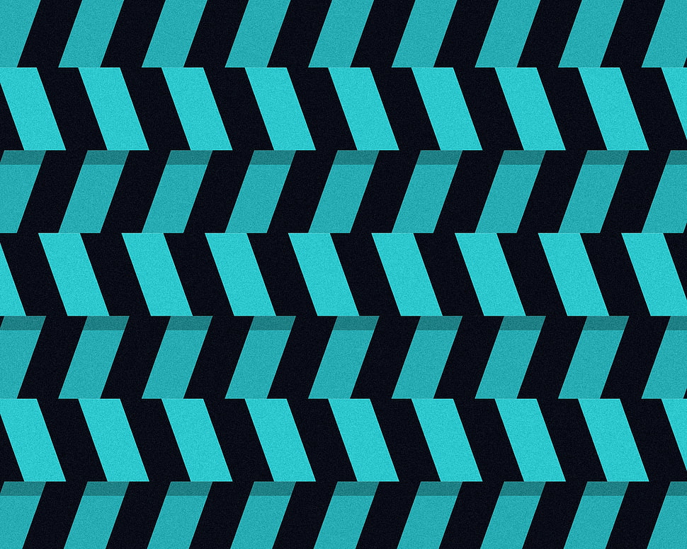 black and teal striped wall decor, abstract, graphic design, vector HD wallpaper