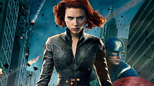 Marvel Avengers Black Widow wallpaper, movies, The Avengers, Captain America, Black Widow HD wallpaper