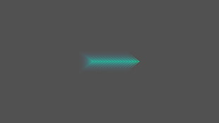 green arrow digital wallpaper, abstract, arrows (design), minimalism