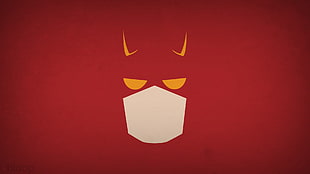 red wallapepr, hero, minimalism, Marvel Comics, Daredevil