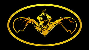 yellow and black dragon logo
