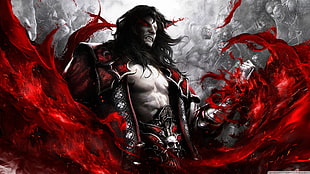 game illustration, video games, Castlevania, Castlevania: Lords of Shadow 2, Castlevania: Lords of Shadow HD wallpaper