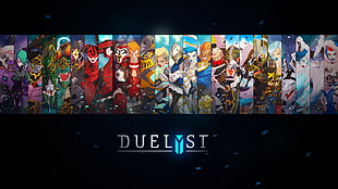 Duelust poster, digital art, artwork, Duelyst, video games