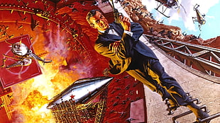 James Bond digital wallpaper, movies, James Bond, You Only Live Twice, movie poster