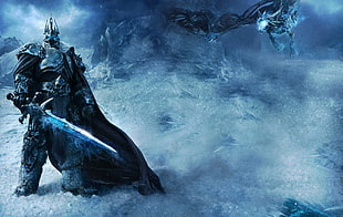 templar game graphic wallpaper,  World of Warcraft, World of Warcraft: Wrath of the Lich King, video games HD wallpaper