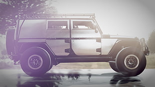 white and black Jeep Wrangler, Fast and Furious, Forza Horizon 2, Forza, car HD wallpaper