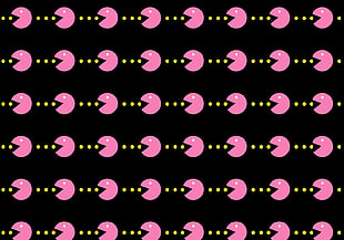 Pacman game illustratio