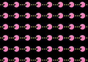 Pacman game illustratio