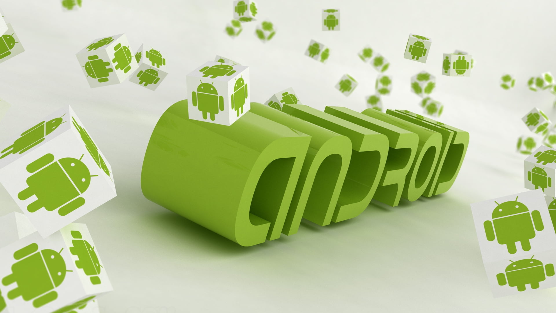 green Android logo