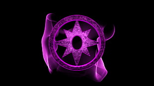 purple star medallion, DC Comics, Green Lantern HD wallpaper