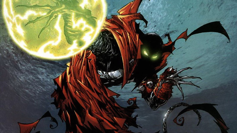 cartoon character illustration, comics, Spawn HD wallpaper