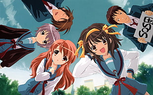 Anime digital wallpaper