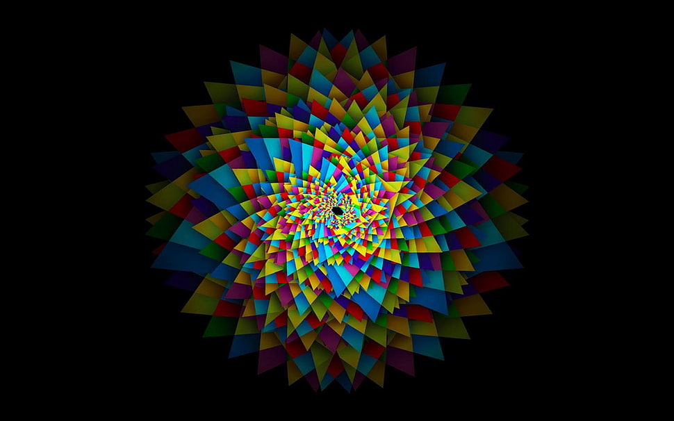 multi-colored illustration HD wallpaper