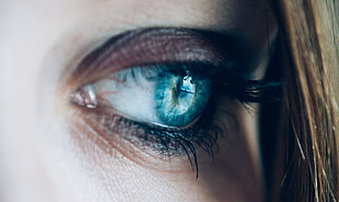 woman, eye, see, close-up