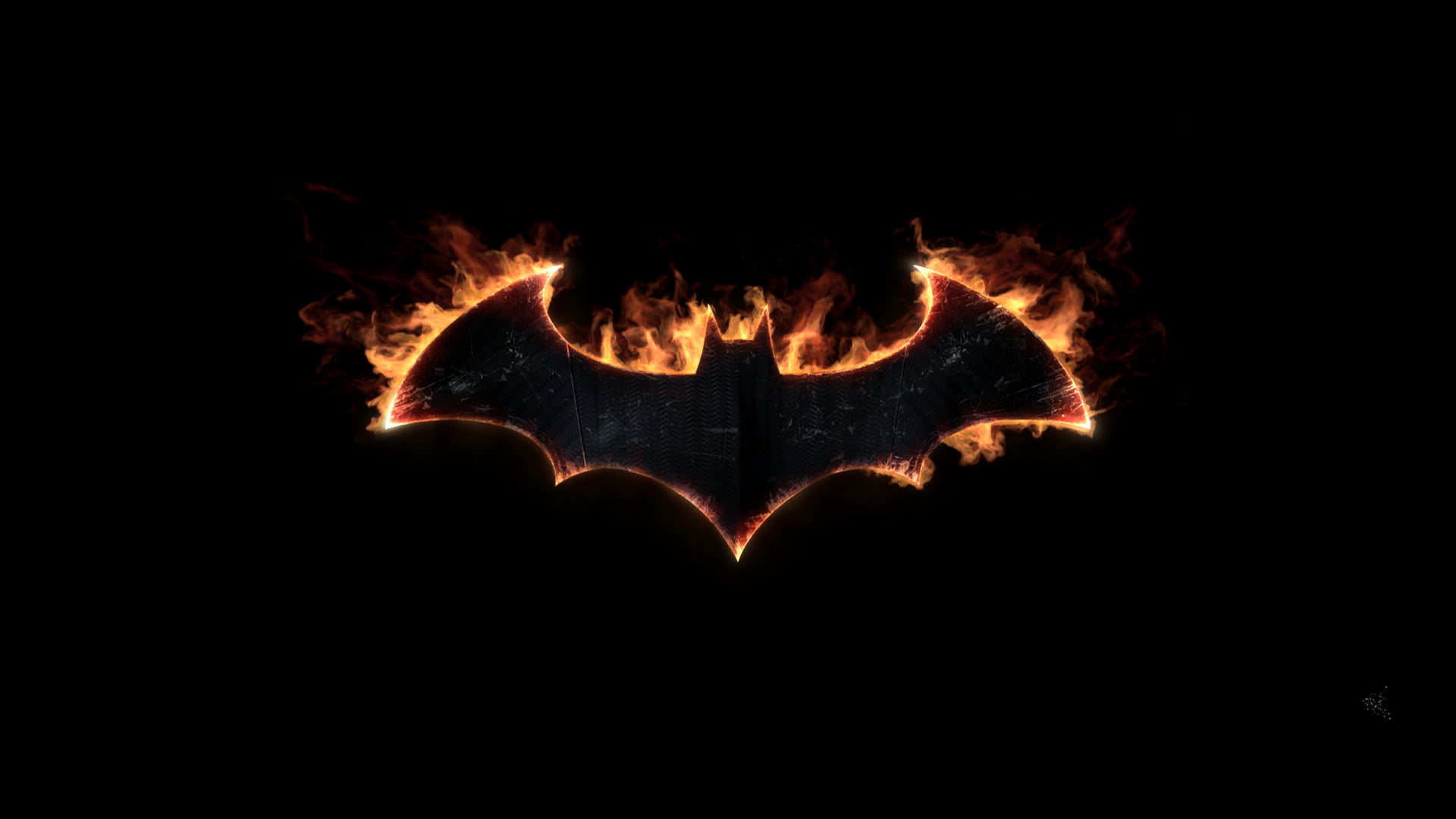 Batman logo, Batman: Arkham Knight HD wallpaper | Wallpaper Flare