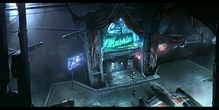 wooden bar game screenshot, Star Citizen, cutlass, futuristic, video games