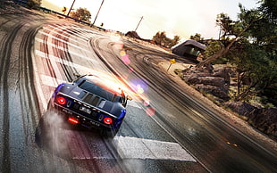 Need For Speed game poster, video games, car, Need for Speed: Hot Pursuit, Ford GT40