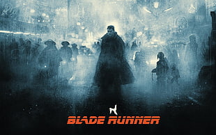 Blade Runner digital wallpaper, Blade Runner, digital art, science fiction, movies HD wallpaper