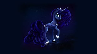 My Little Pony character wallpaper, Luna, entertainment HD wallpaper