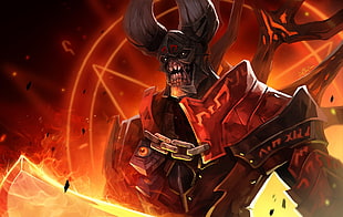 Demon character illustration