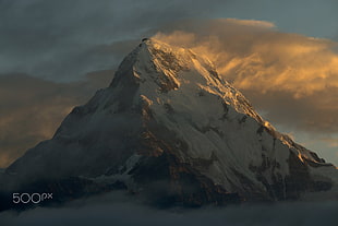 snow coated mountain, 500px, photography, landscape, Nepal