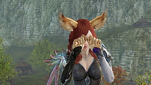 female anime character, Archeage, video games, screen shot
