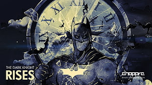 Batman The Dark Knight Rises digital wallpaper, comics, Batman, Bruce Wayne HD wallpaper