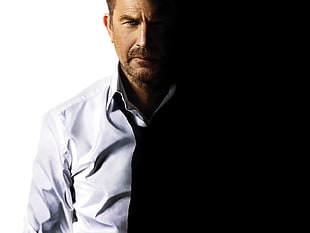 man wearing gray dress shirt HD wallpaper