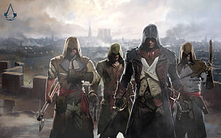 Assassin's Creed poster, Assassin's Creed HD wallpaper