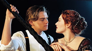 Leonardo Decarpio Titanic scene movie