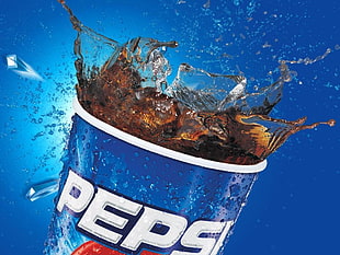 photo of Pepsi paper cup HD wallpaper