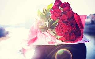 red rose bouquet, flowers, rose HD wallpaper