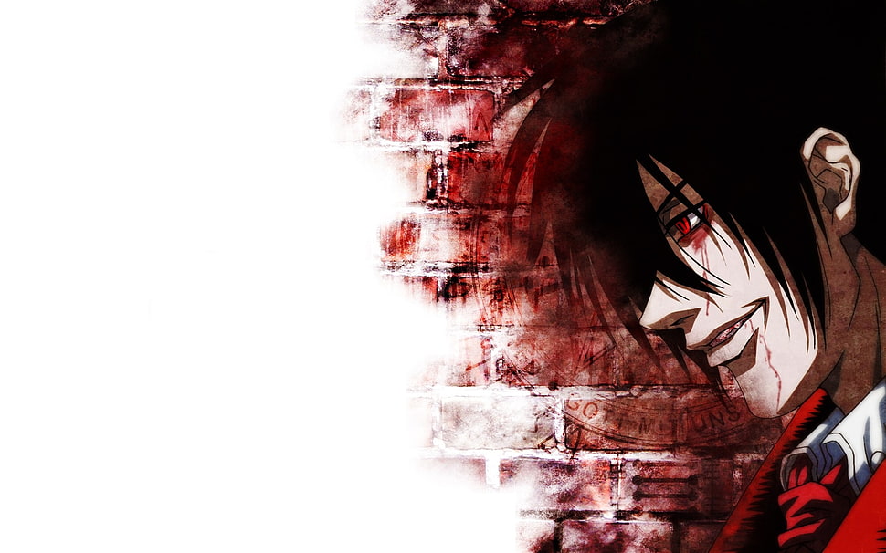 Alucard poster, Hellsing, Alucard HD wallpaper