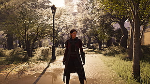 game application screenshot, Assasin's Creed Syndicate, video games, abstergo, Evie Frye