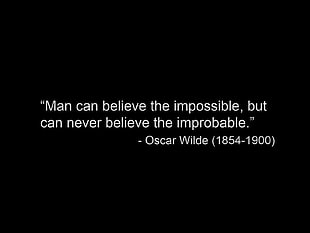 Looking for a new york text, quote, Oscar Wilde