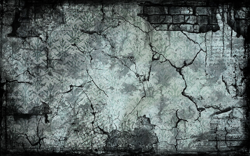 gray and black surface HD wallpaper