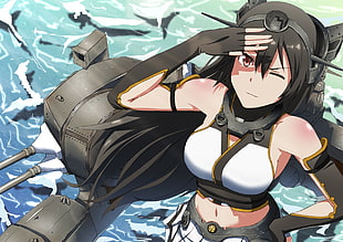 Battle Ship Girls anime character HD wallpaper