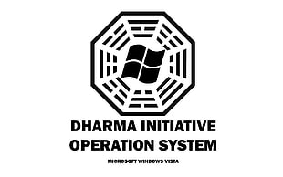 Dharma Initiative Operation System logo, Lost, Dharma Initiative, Microsoft Windows, TV