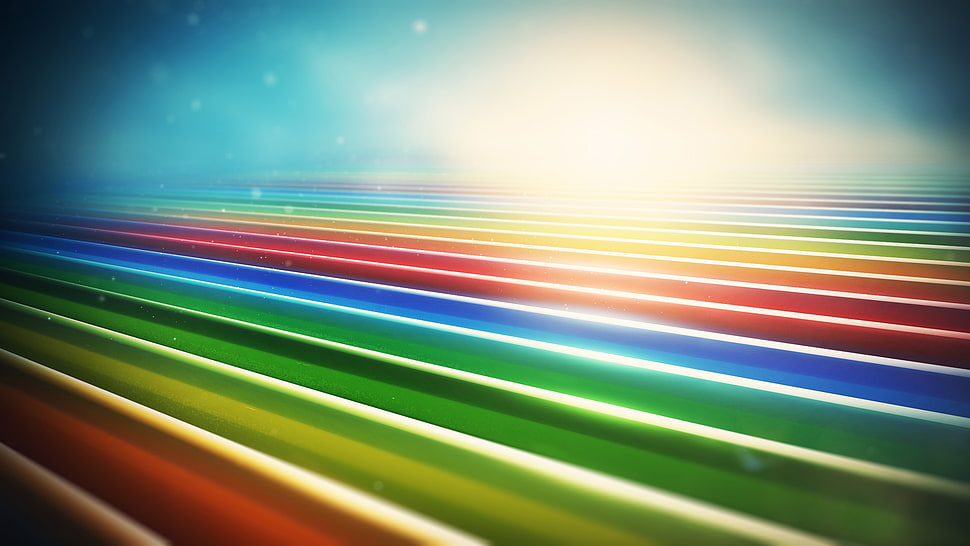 assorted color abstract art HD wallpaper