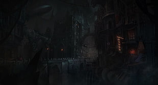 black digital machine, Castlevania: Lords of Shadow, video games, concept art