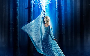Disney Frozen Elsa digital wallpaper, Princess Elsa, Once Upon A Time, TV, Frozen (movie)