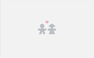 Male and Female gender logo HD wallpaper