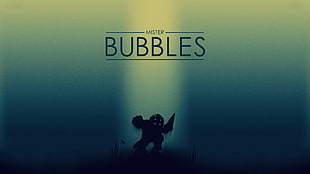 Mister Bubbles digital wallpaper