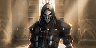 Overwatch wallpaper, Overwatch, Reaper (Overwatch), Reapers