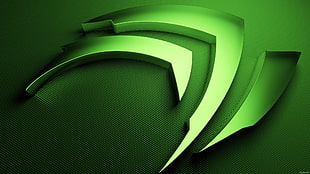 curve green logo HD wallpaper